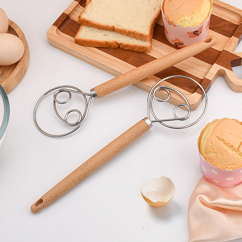 Danish Pancake Pan - Deense deegklopper van roestvrij staal met