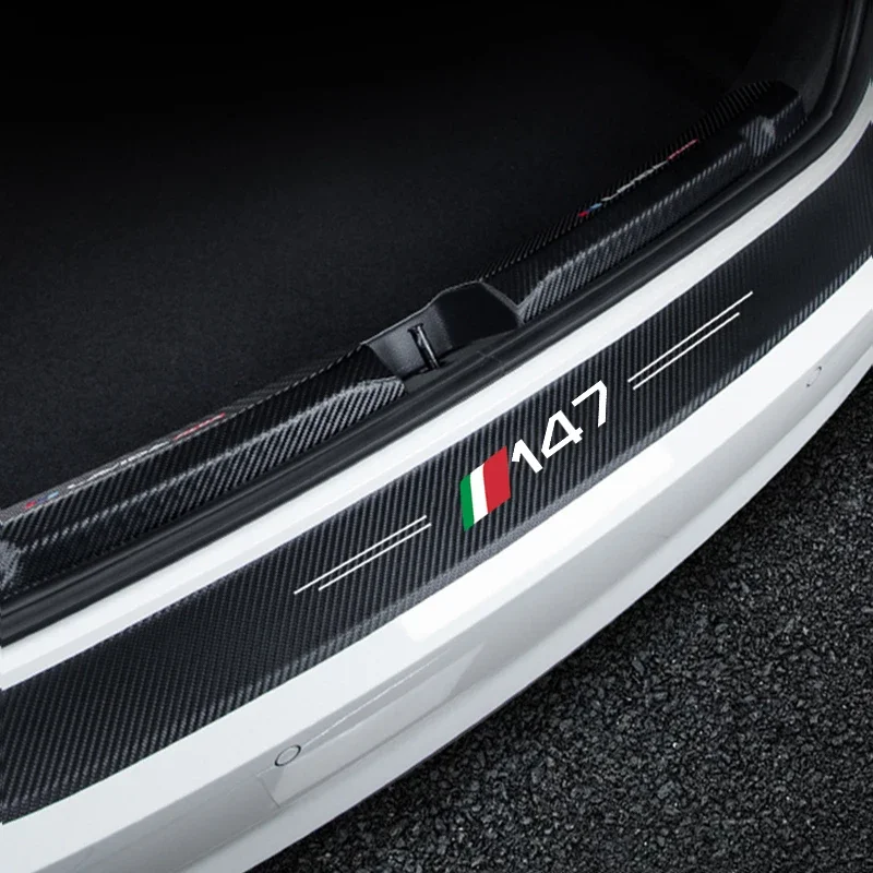 Voor Alfa Romeo 147 Logo Auto  - Crepe Pan Carbon recensie en prijs